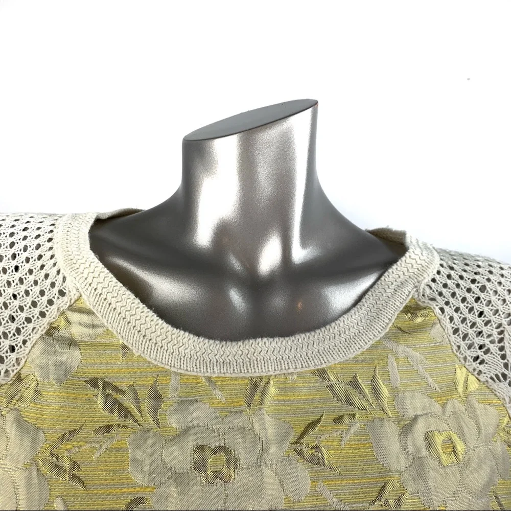 HWR Gold Leaf Pullover Sweater Small - Picture 4 of 8